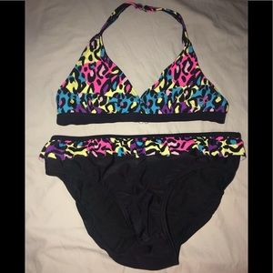 NWT XL 2 piece bikini upf 50+ O.P